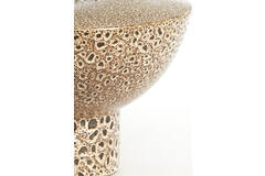 Lamp base Ø32x22 cm YASUR ceramics cream+black