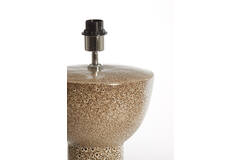 Lamp base Ø26x34,5 cm YASUR ceramics cream+black