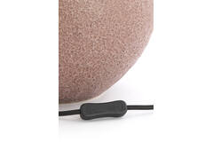 Lamp base Ø28,5x52 cm ULLOA ceramics dark old pink