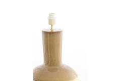 Lamp base Ø34x62 cm ULLOA ceramics light brown+cream