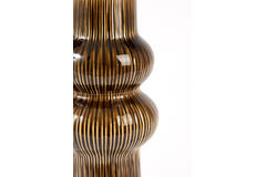 Lamp base Ø19x57 cm ROUCA ceramics dark brown