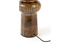 Lamp base Ø19x57 cm ROUCA ceramics dark brown