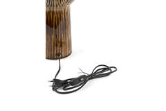 Lamp base Ø19x57 cm ROUCA ceramics dark brown