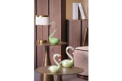 Ornament 17x9,5x29 cm SWAN glas groen