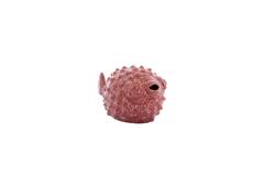Ornament 25,5x14,5x14 cm FISH keramiek koraal