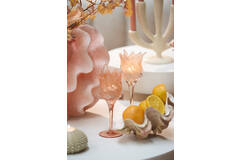 Ornament 23,5x18x11 cm SHELL koraal+crème