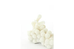 Ornament 24x11,5x15 cm GRAPE cream
