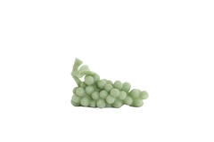 Ornament 24x11,5x15 cm GRAPE green