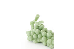 Ornament 24x11,5x15 cm GRAPE green