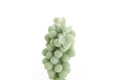 Ornament on base 14x12,5x30,5 cm GRAPE green+antique bronze