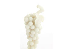 Ornament on base 15x13x35 cm GRAPE cream+antique bronze