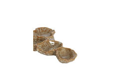 Ornament 23,5x13x3 cm CINDEL ceramics brown