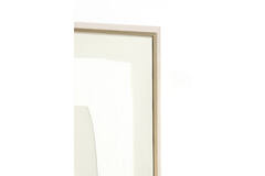 Wandornament 80x3,5x80 cm NIEVES zand+crème
