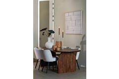 Wall ornament 90x3,5x120 cm ALZEDO cream