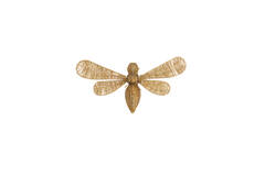 Ornament 37,5x18x6,5 cm CICADA gold