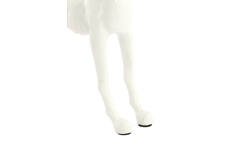 Ornament S/2 17x8x18+17x8x18 cm DOGS cream