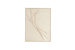 Wall ornament 90x2,5x120 cm ELINOR cream