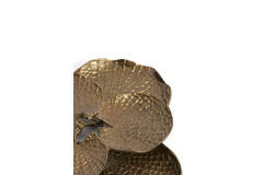 Wall ornament 30x29x6 cm SOLASSI gold