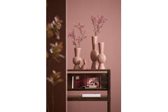 Ornament 10,5x9,5x16 cm PARROT dark pink