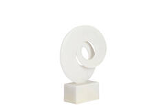 Ornament 26,5x9x38 cm NOXEN cream