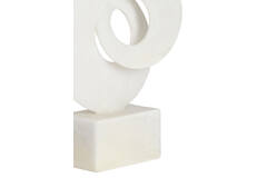Ornament 26,5x9x38 cm NOXEN cream