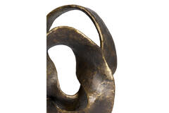 Ornament 25x16x47 cm ISOLDE antique bronze+black