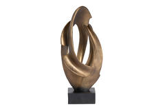 Ornament 20x19,5x47 cm LAVINIA antique bronze+black
