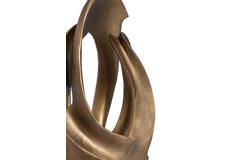 Ornament 20x19,5x47 cm LAVINIA antique bronze+black