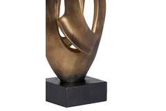 Ornament 20x19,5x47 cm LAVINIA antique bronze+black