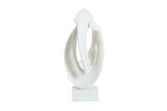Ornament 20x19,5x47 cm LAVINIA cream