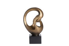 Ornament 25x16,5x42,5 cm FELICIA antique bronze+black