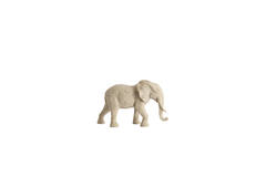 Ornament 33x12,5x20,5 cm ELEPHANT sand