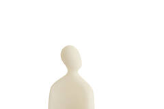 Ornament 12x5,5x16 cm HEAD cream