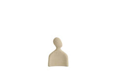 Ornament 12x5,5x16 cm HEAD sand