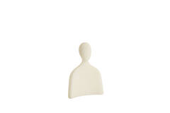 Ornament 15x6,5x21,5 cm HEAD cream