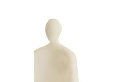 Ornament 20x10,5x27 cm HEAD cream