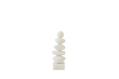 Ornament 10,5x7x30 cm MAREVA beige