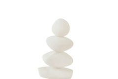 Ornament 10,5x7x30 cm MAREVA beige