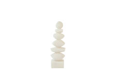 Ornament 12x7,5x37 cm MAREVA beige