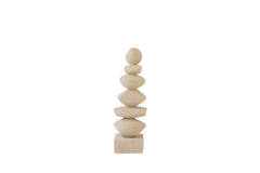 Ornament 12x7,5x37 cm MAREVA sand