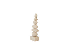 Ornament 12x7,5x37 cm MAREVA sand
