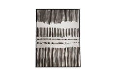 Wall ornament 90x3x120 cm PRADERA cream+dark brown