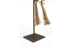 Ornament on base 12,5x12,5x50 cm CURTANI cream-brown+brown
