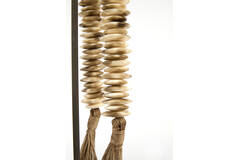 Ornament on base 12,5x12,5x50 cm CURTANO cream-brown+brown