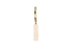 Ornament 6x10x24,5 cm cm MAGNIFIER glass clear+sand