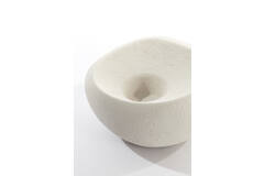Tealight 20,5x20,5x12 cm ALKA ceramics cream