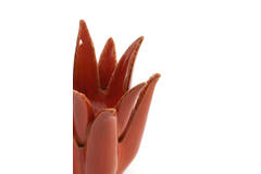 Tealight Ø13x15 cm CACTUS ceramics orange