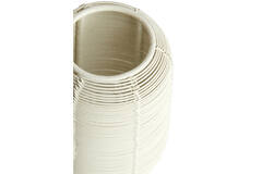 Tealight Ø9x13 cm BIANU matt cream