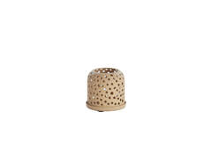 Hurricane Ø9x8 cm CASARES sand+light brown