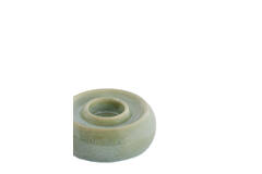 Tealight holder Ø12,5x5 cm OTHONI ceramics mint green